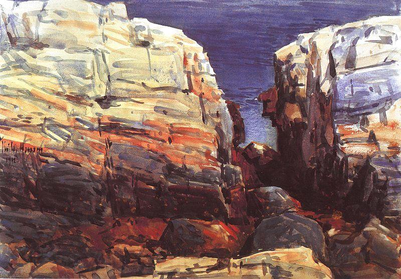 Childe Hassam The Gorge at Appledore Germany oil painting art